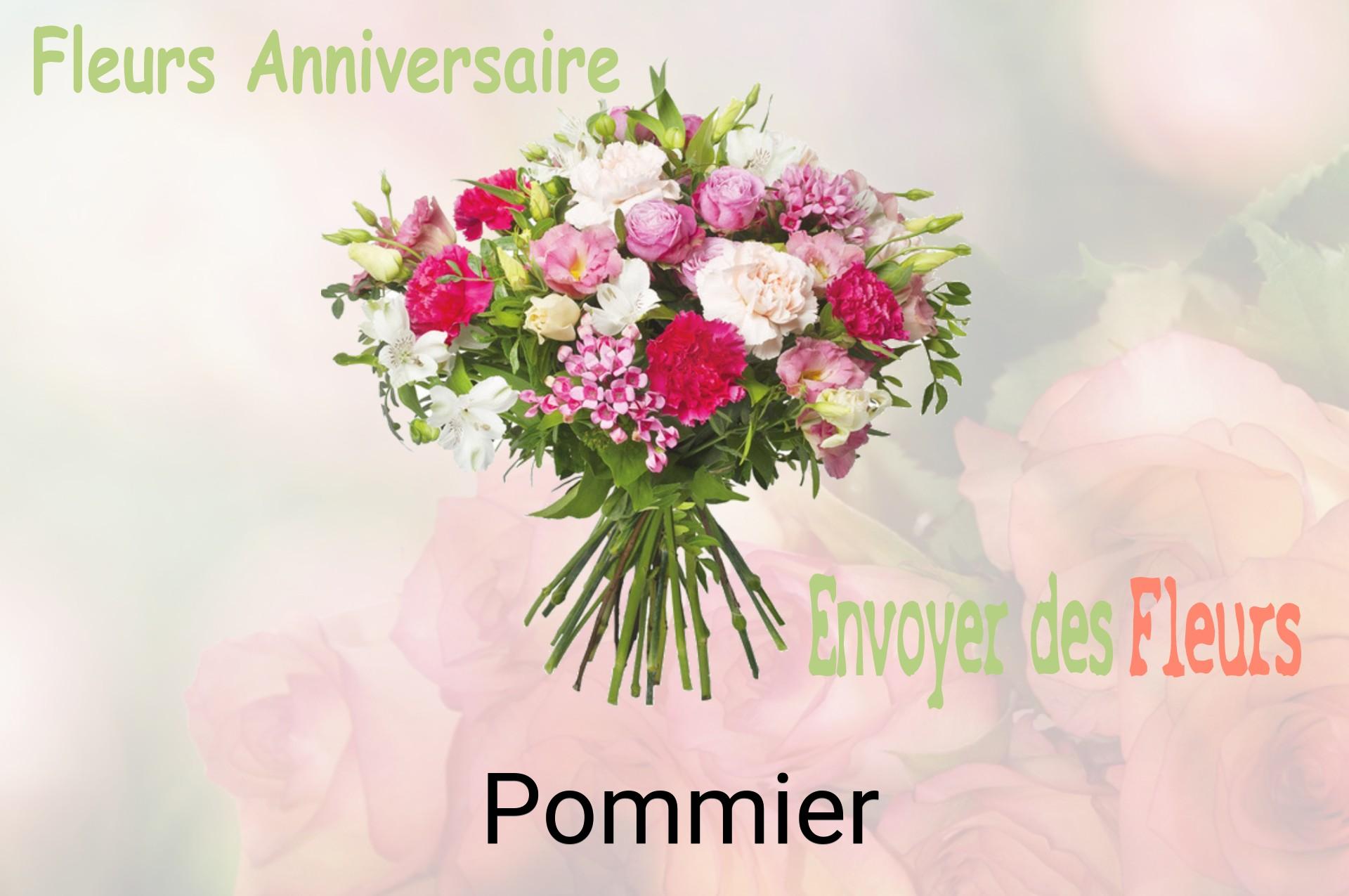 Bouquet de fleurs d’anniversaire livré à Pommier