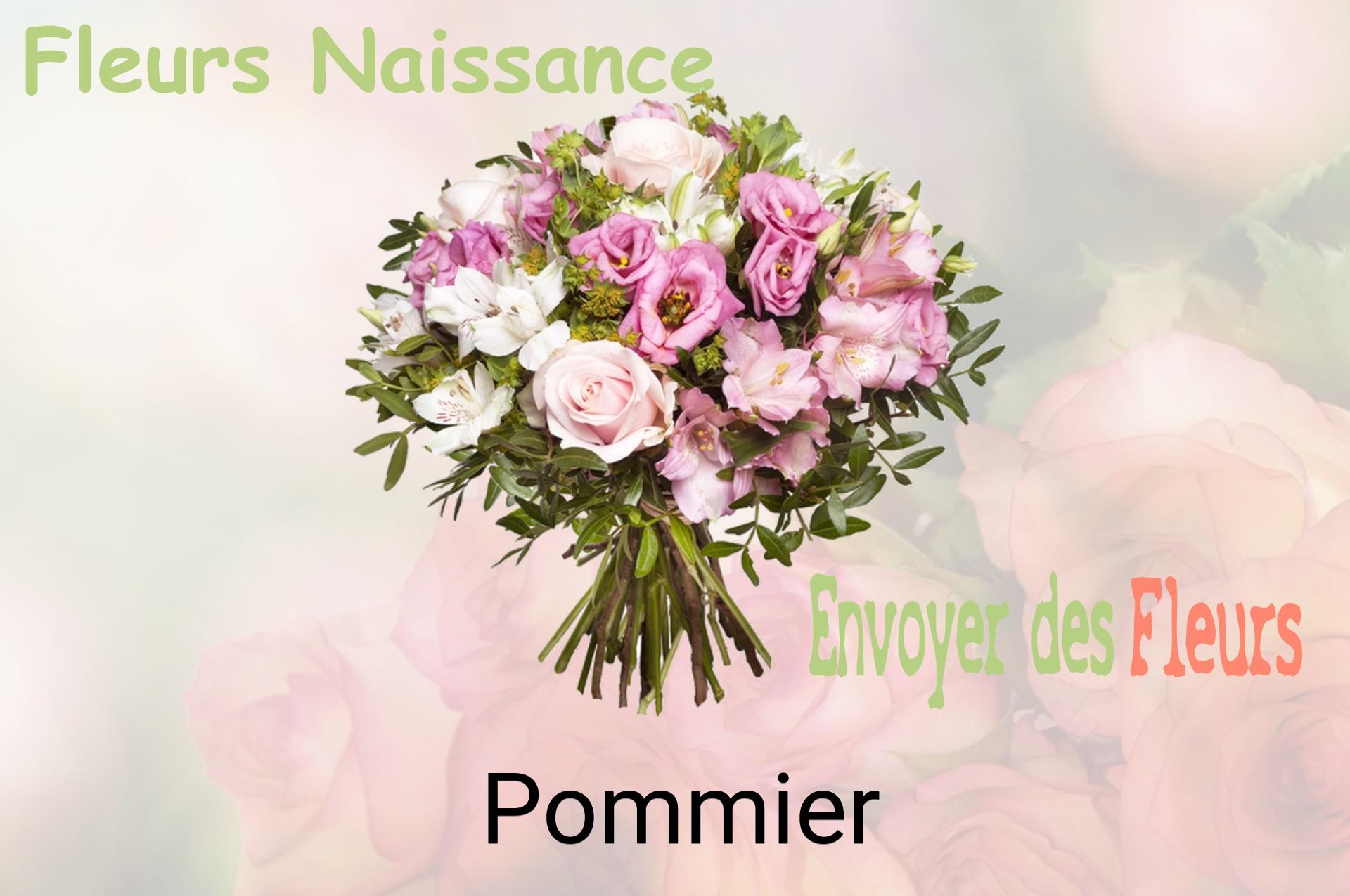 Bouquet de fleurs de naissance livré à Pommier